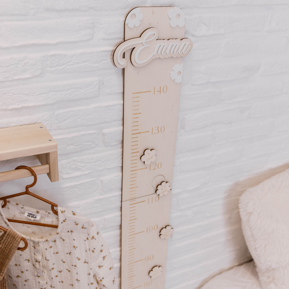 Houten groeimeter meisjes - Afbeelding 5